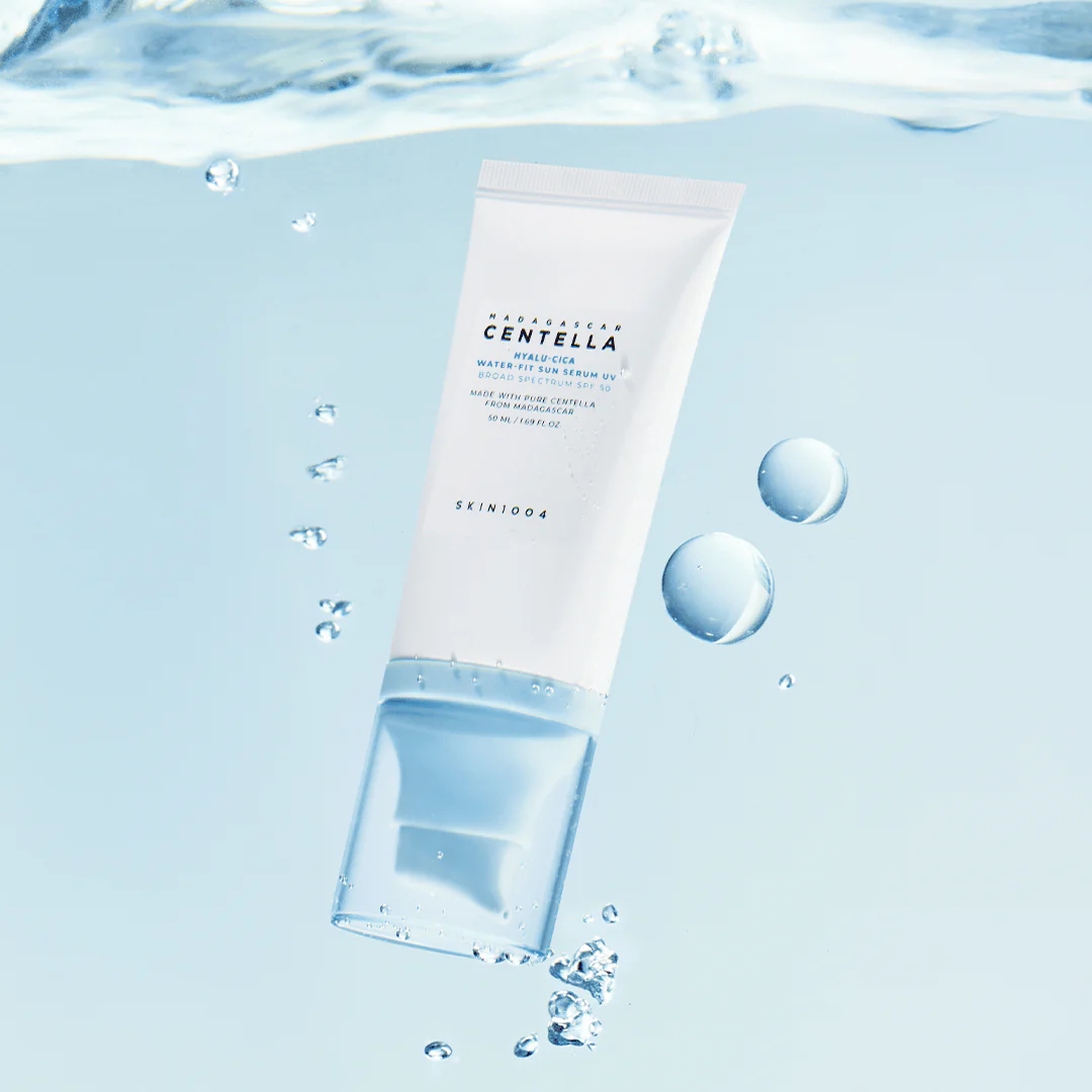 SKIN1004 Centella Hyalu-Cica Water Fit Sun Serum SPF 50+ 50ml - Image 5