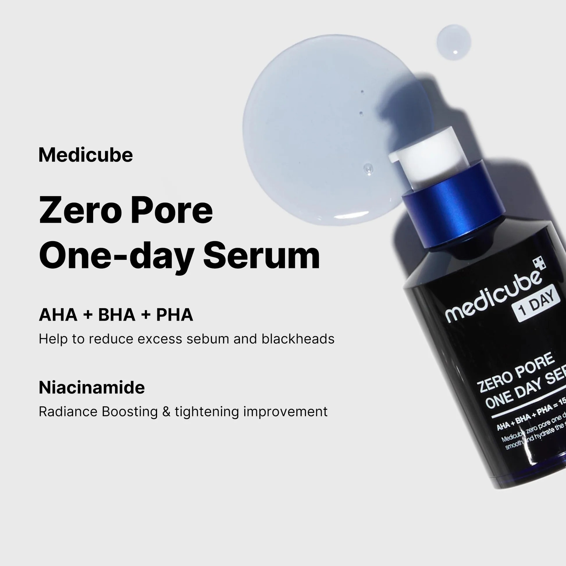 Medicube Zero Pore One Day Serum 30ml - Image 4